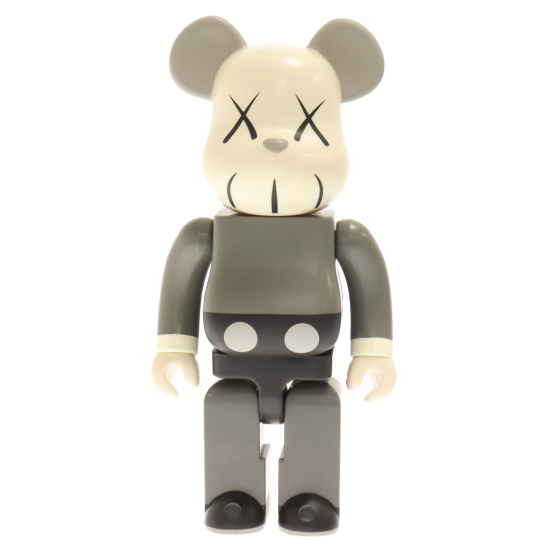 MEDICOM TOY(メディコムトイ)のMEDICOM TOY メディコムトイ ×KAWS カウズ BE@BRICK 400% 2002年 1st ファーストモデル ベアブリック フィギュア 人形 グレー エンタメ/ホビーのフィギュア(その他)の商品写真