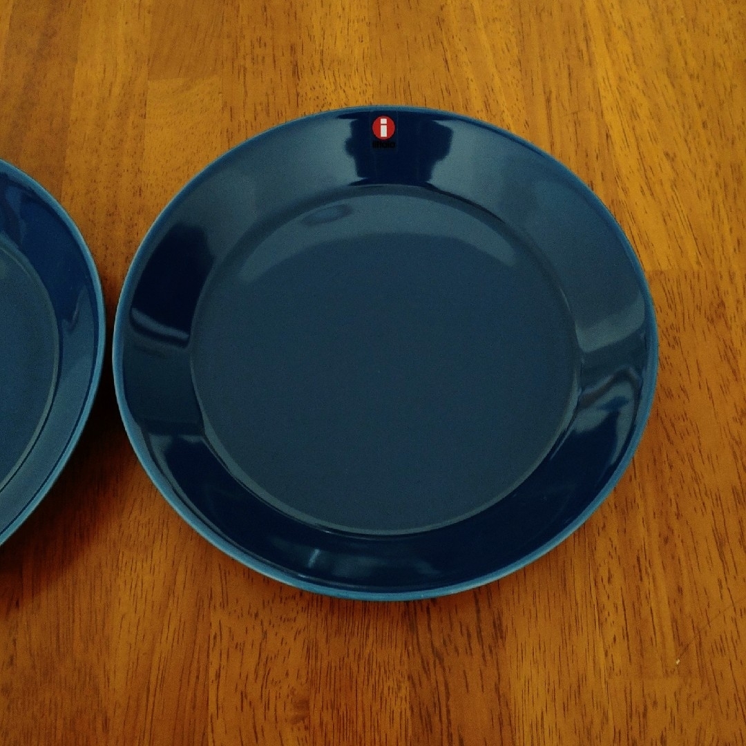 iittala(イッタラ)のiittalaティーマプレート17cmヴィンテージブルー２枚セット インテリア/住まい/日用品のキッチン/食器(食器)の商品写真