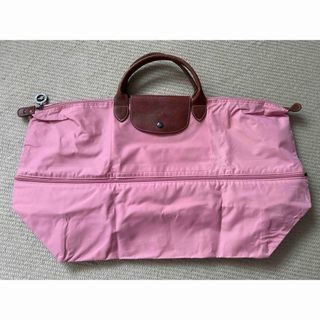 LONGCHAMP - Longchamp ボストンバッグ　トラベルバッグ　拡張