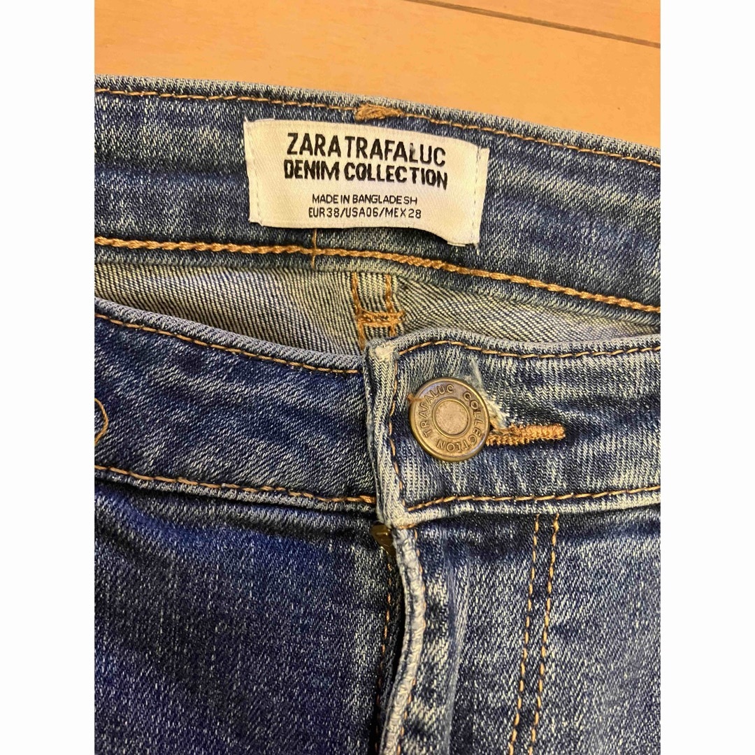 ZARA(ザラ)のZARAデニムパンツ レディースのパンツ(デニム/ジーンズ)の商品写真