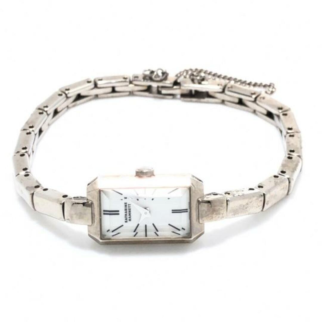 KATHARINE HAMNETT(キャサリンハムネット)のキャサリンハムネット 腕時計 - KH-8004 白 レディースのファッション小物(腕時計)の商品写真