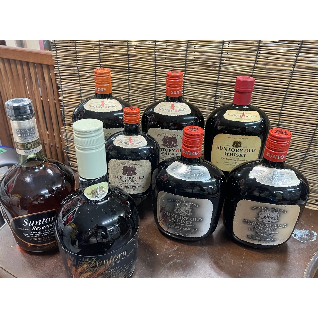 食品/飲料/酒サントリーリザーブ　２本　オールド　６本　超貴重超希少品　ヴィンテージ　早者勝ち