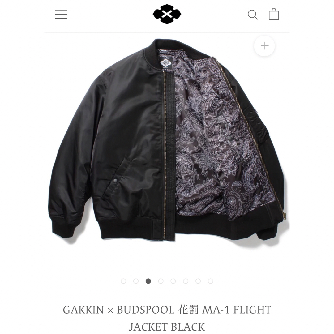 BUDSPOOL x GAKKIN 花罰 MA-1 Flight Jacket