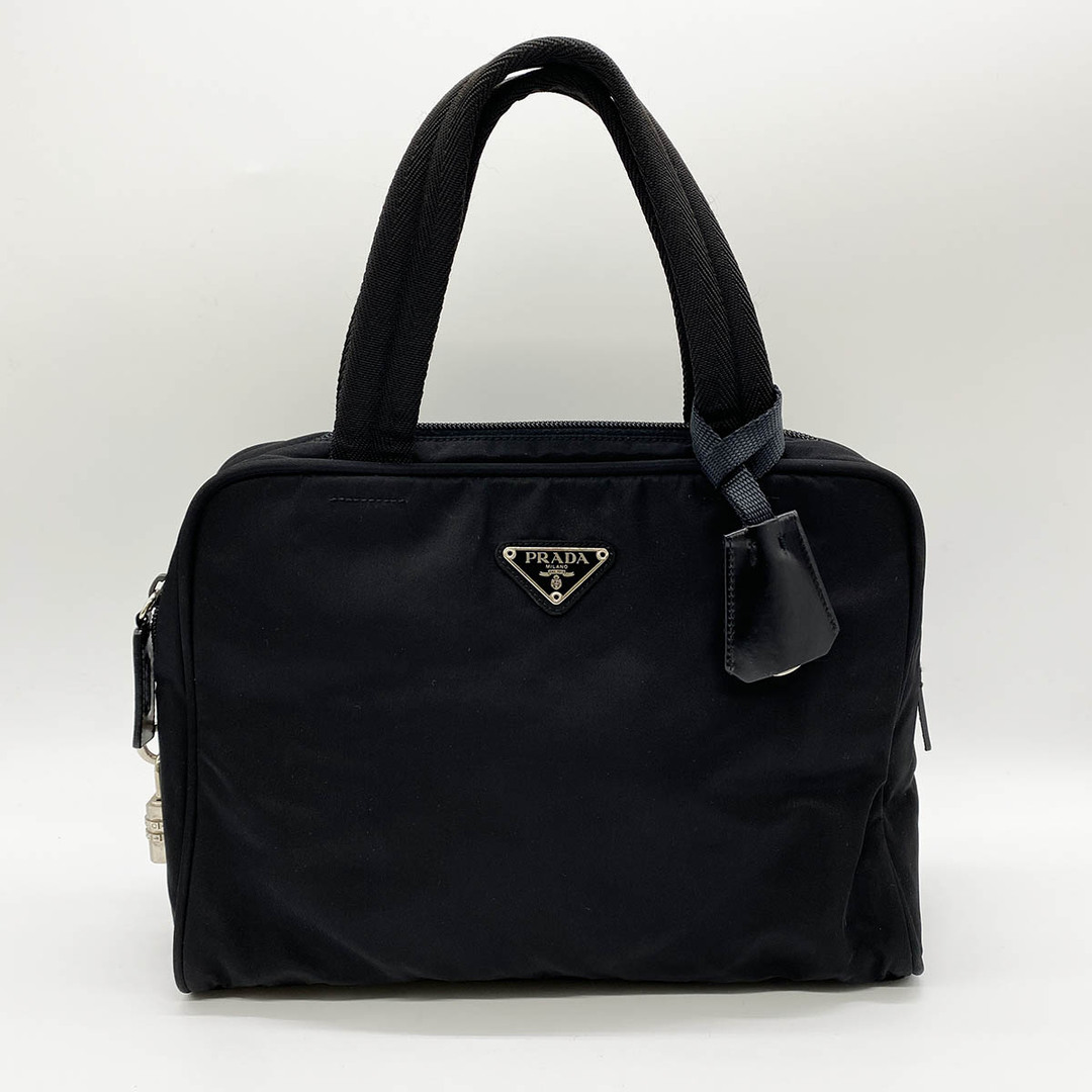 PRADA ミニボストン ナイロン ダイヤル付 ロック安心のショップ PRADA ミニボストン ナイロン ダイヤル付 ロック安心のショップ