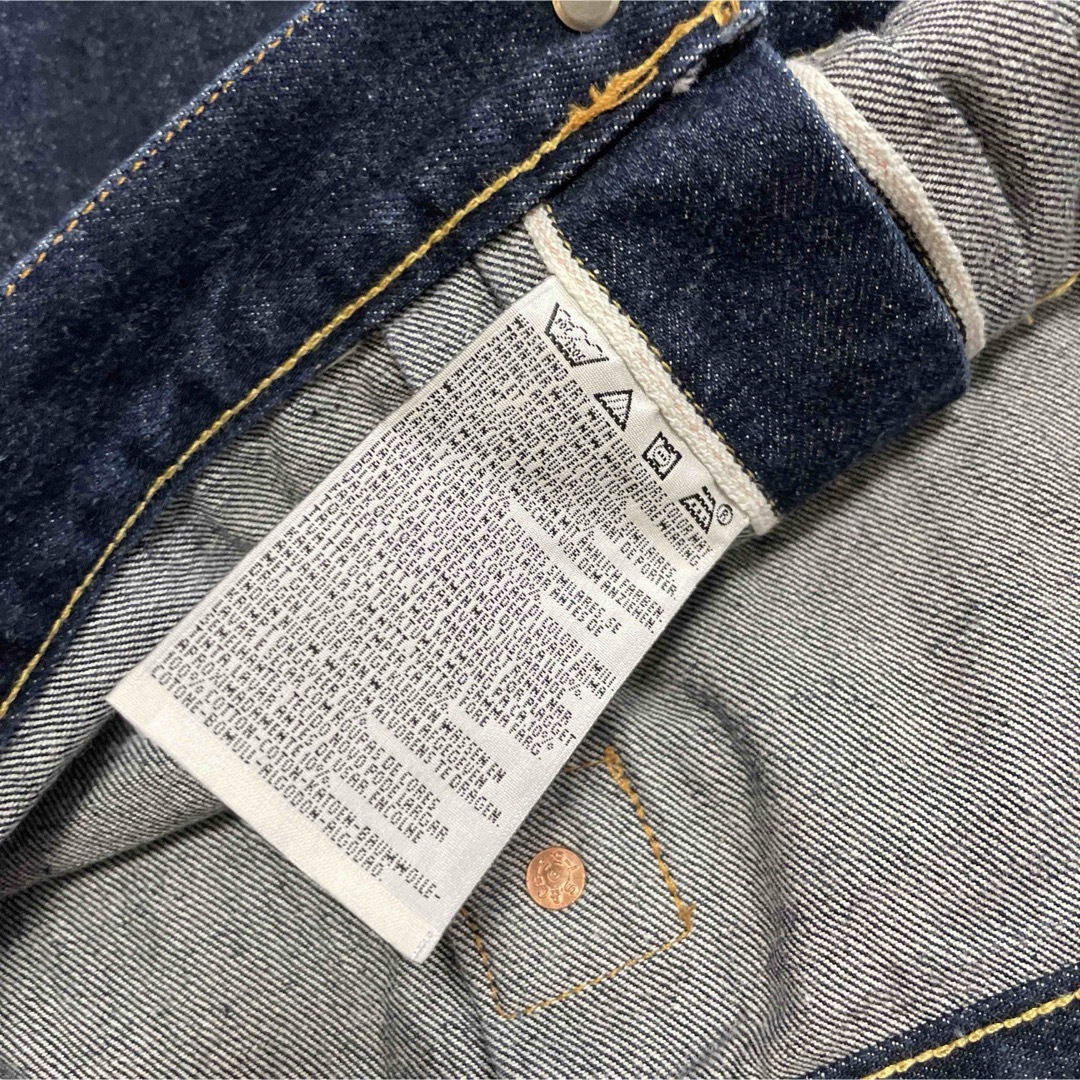 Levi's(リーバイス)の【極上】Levi's "506XX バレンシア" BIGE 44 濃紺 メンズのジャケット/アウター(Gジャン/デニムジャケット)の商品写真