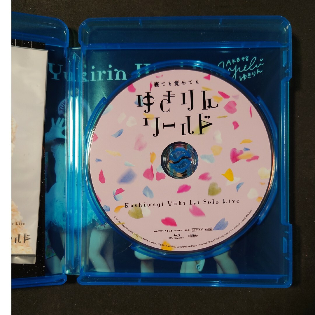 1stソロライブ〜寝ても覚めてもゆきりんワールド〜 Blu-ray エンタメ/ホビーのDVD/ブルーレイ(ミュージック)の商品写真