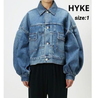 HYKE - HYKE デニムジャケット big fit サイズ1の通販 by LuLu