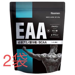 マイプロテイン(MYPROTEIN)のライズメン EAA BCAA  必須アミノ酸全9種 520g×2袋 レモン風味 (トレーニング用品)