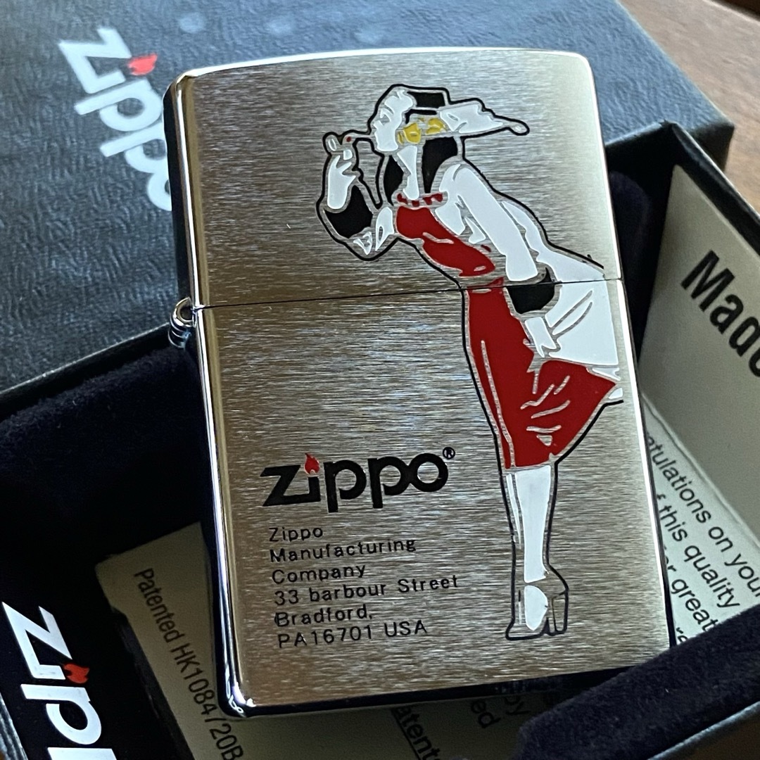 新品 Zippo ウィンディ ガール レッド 200 ジッポーライター