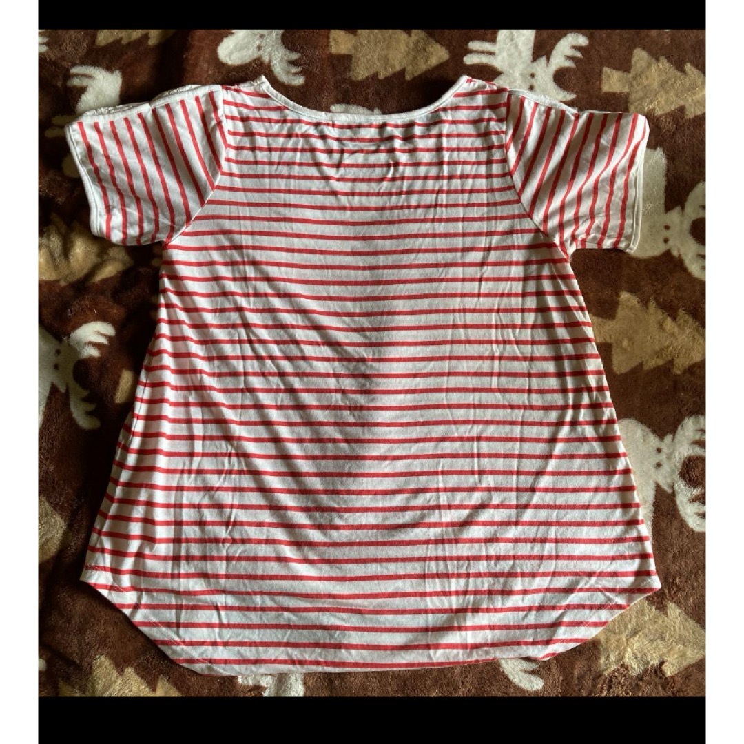 【HK works London】ボーダーTシャツ レディースのトップス(Tシャツ(半袖/袖なし))の商品写真