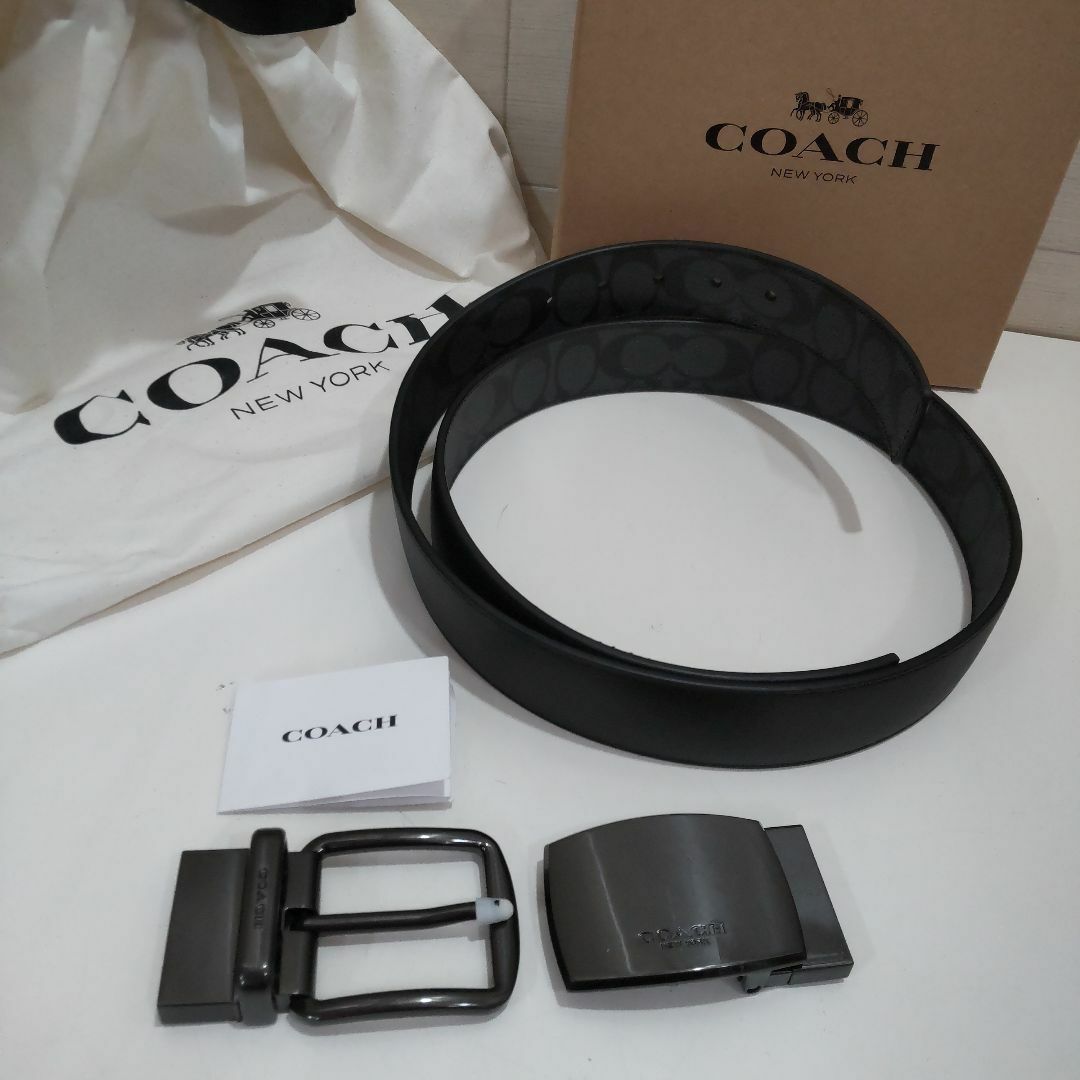 COACH(コーチ)の未使用　保管品　コーチ　リバーシブル　ベルト　F22540　WJ86 メンズのファッション小物(ベルト)の商品写真