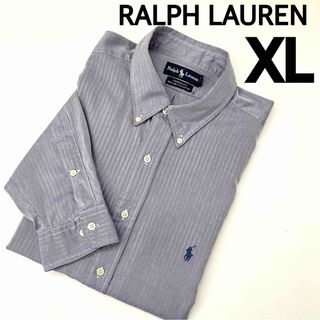 ポロラルフローレン(POLO RALPH LAUREN)のXL◆POLO RALPHLAURENボタンダウンシャツ◆ポロラルフローレン長袖(シャツ)