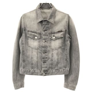 NUDIE JEANS ヌーディージーンズ TERRY テリーデニムジャケット グレー S NJ3300(Gジャン/デニムジャケット)