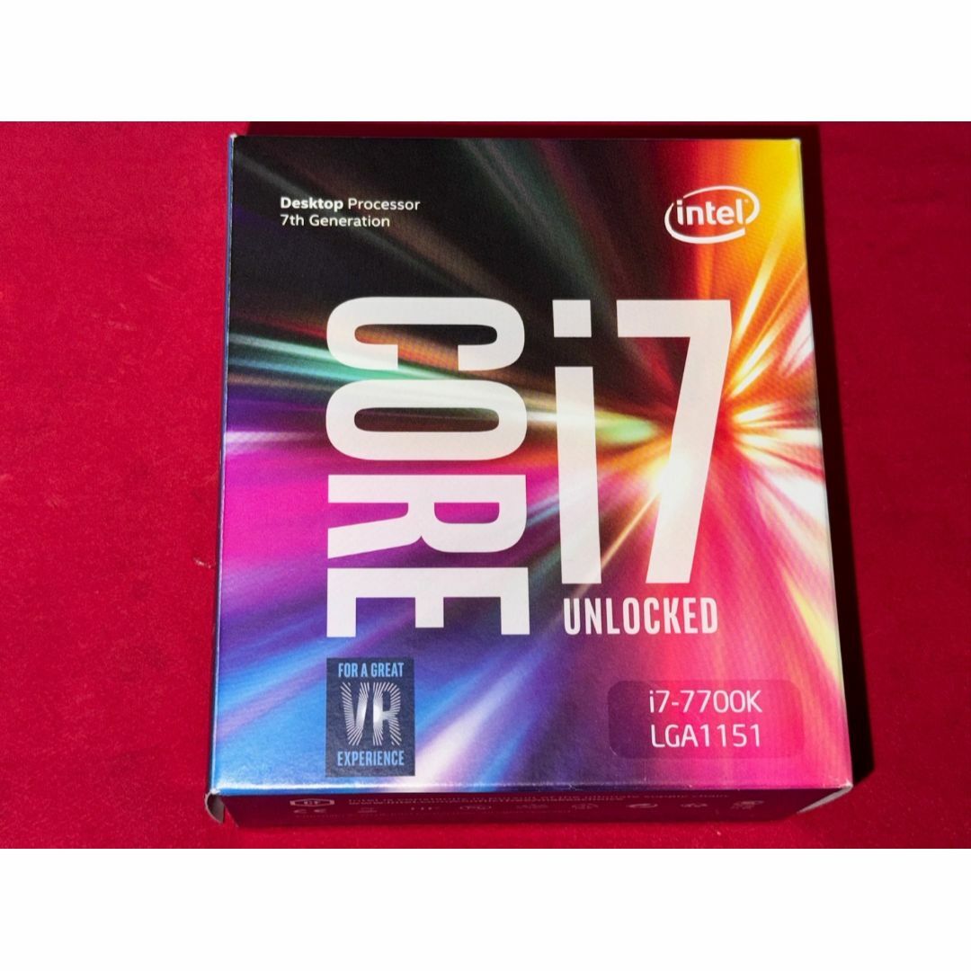 スマホ/家電/カメラ【完動品】Intel i7 7700K  [LGA1151]