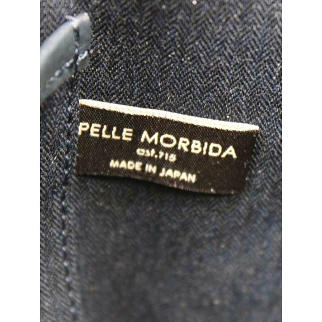 PELLE MORBIDA(ペッレ モルビダ)の【新規値下げ】新品未使用品◇PELLE MORBIDA/ペッレモルビダ◇カウレザートートバッグ/大容量/大きめ/ビジネス/カジュアル/BAG/鞄 ネイビー/紺 メンズ 春夏秋冬 600122 biz メンズのバッグ(トートバッグ)の商品写真