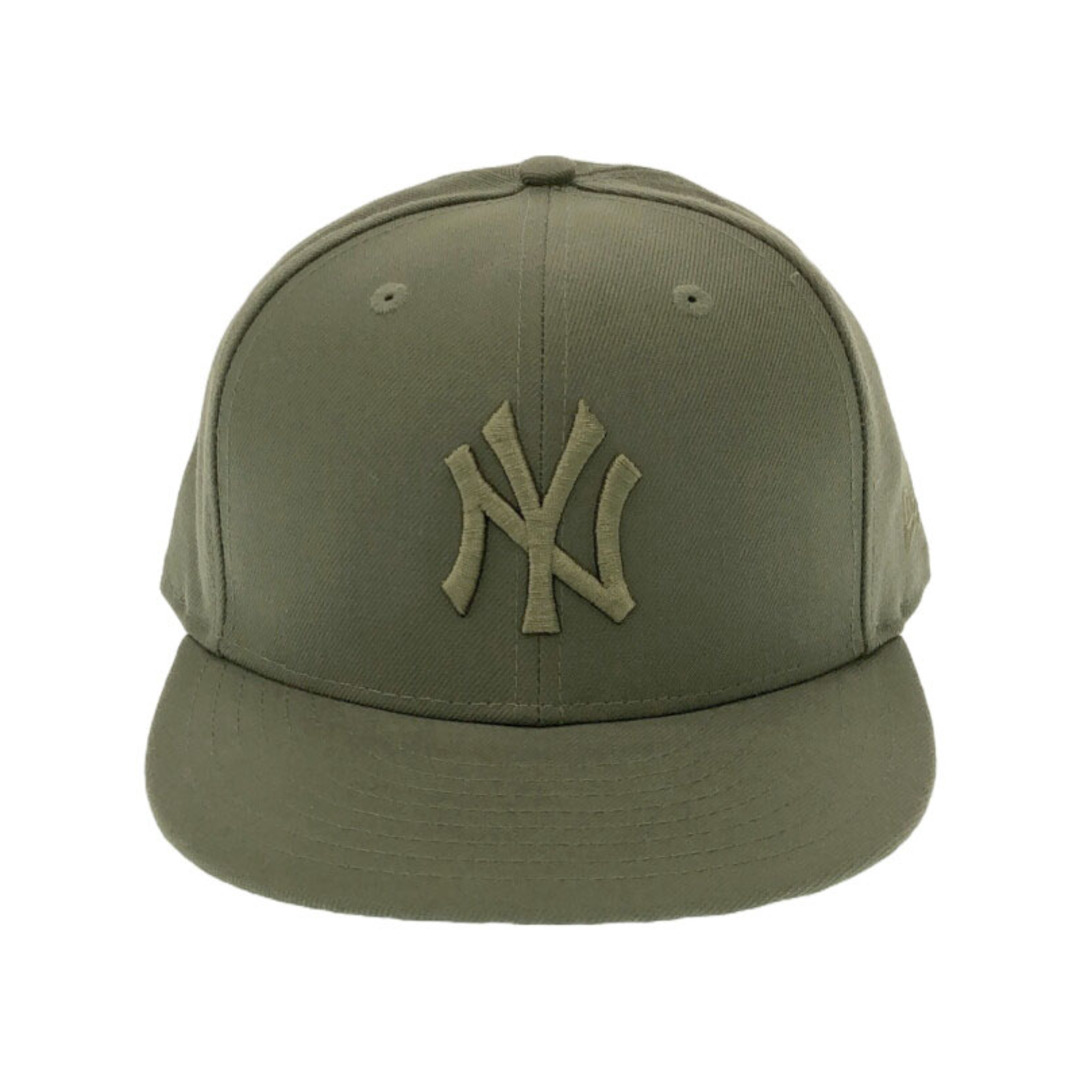 KITH×NEWERA キス ニューエラ NEW YORK YANKEES ヤンキースキャップ カーキ 7 3/859cmつば幅