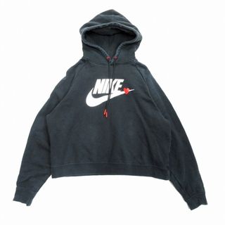 NIKE - 【美品 レアデザイン】ナイキ 両面ロゴ ナイロン スウェット ...