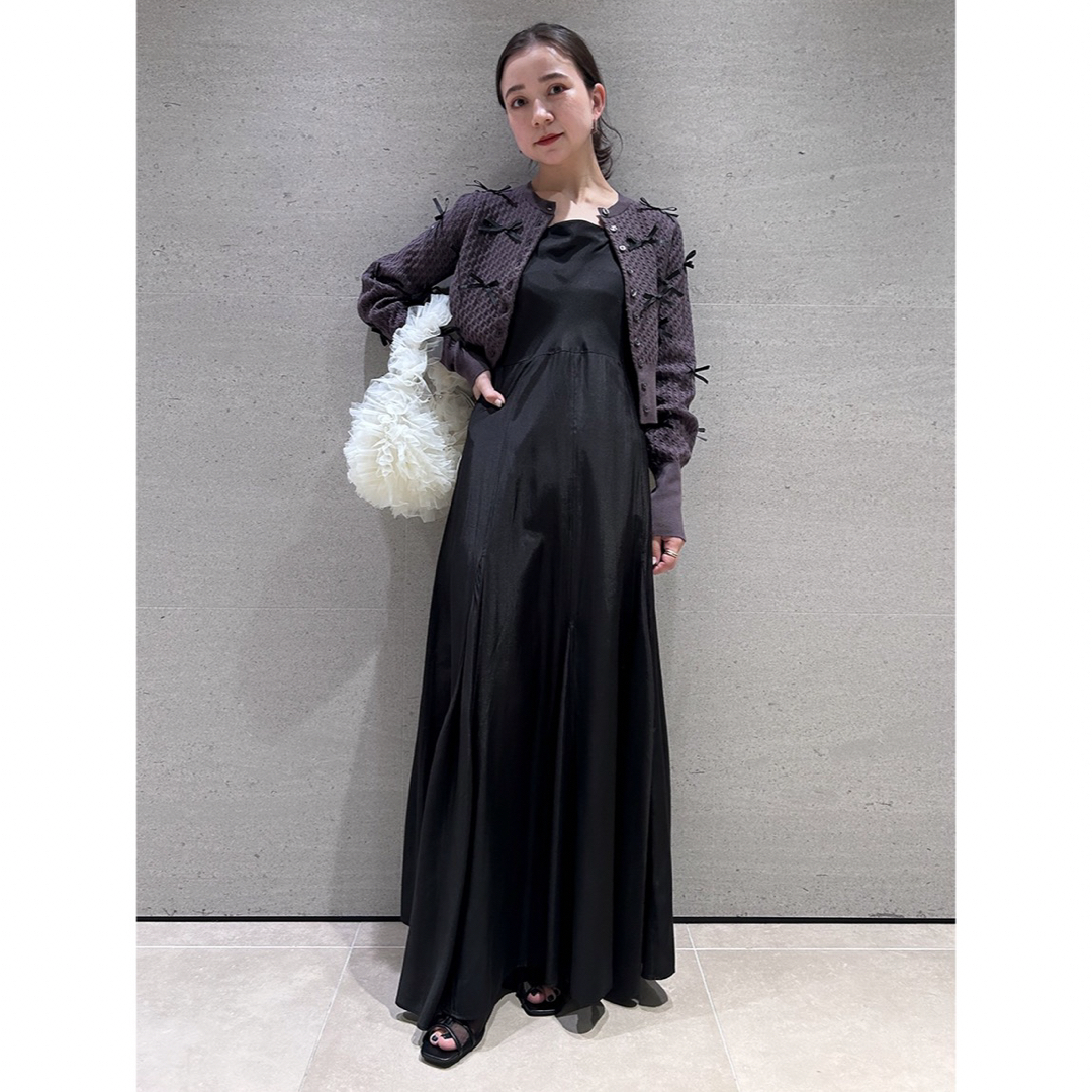 SNIDEL - snidel スナイデル リボンモチーフカーディガン 24ss SNIDEL - snidel スナイデル リボンモチーフカーディガン 24ss