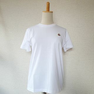 MONCLER - MONCLER モンクレール Tシャツ・カットソー 3A 紺 【古着