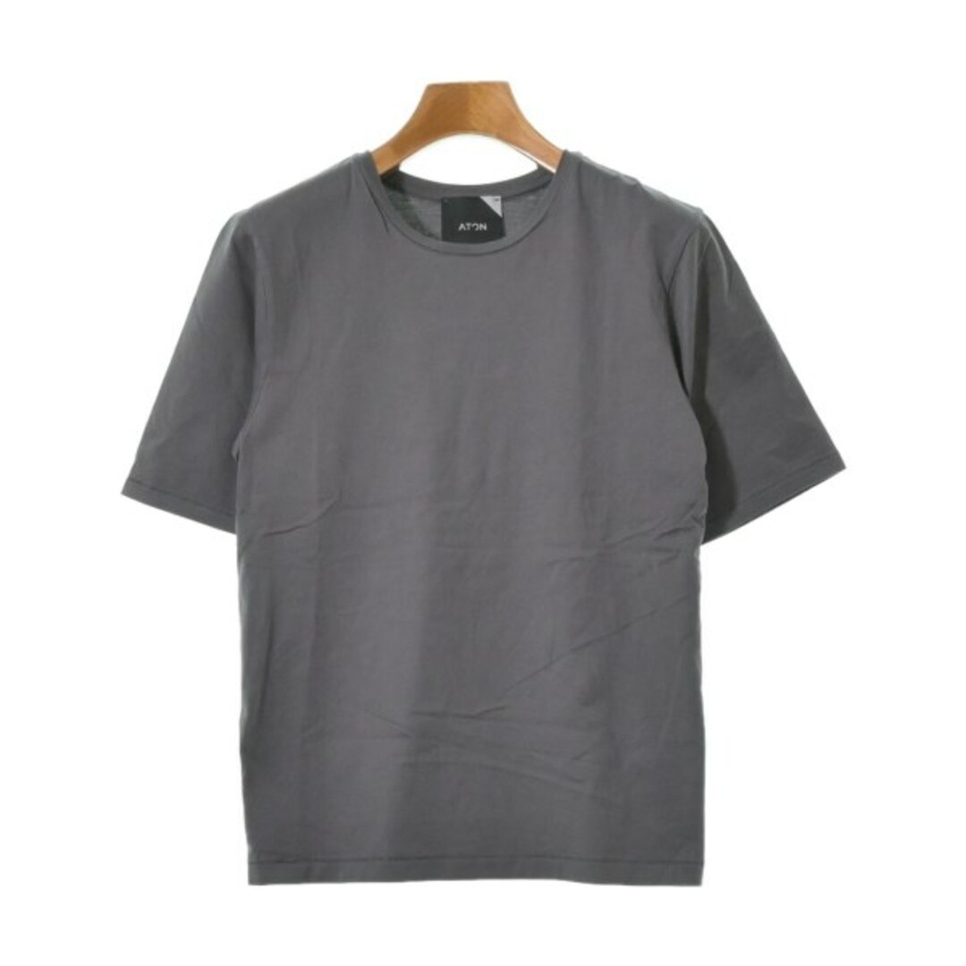 ATON - ATON エイトン Tシャツ・カットソー 01(S位) グレー 【古着