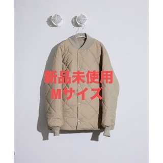 ワンエルディーケーセレクト(1LDK SELECT)のeveryone random quilted jacket (BEIGE)(ブルゾン)