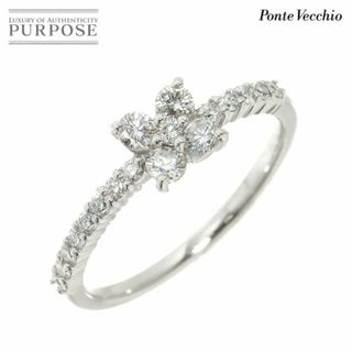 ポンテヴェキオ(PonteVecchio)のポンテヴェキオ Ponte Vecchio 9号 リング ダイヤ 0.39ct K18 WG ホワイトゴールド 750 指輪 VLP 90210807(リング(指輪))