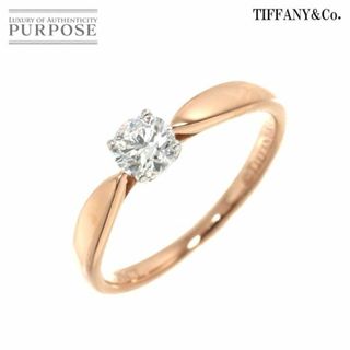 ティファニー(Tiffany & Co.)のティファニー TIFFANY&Co ハーモニー ダイヤ 0.29ct F/VS1/3EX リング 8号 K18 PG Pt ピンクゴールド 750 プラチナ 指輪 VLP 90212408(リング(指輪))