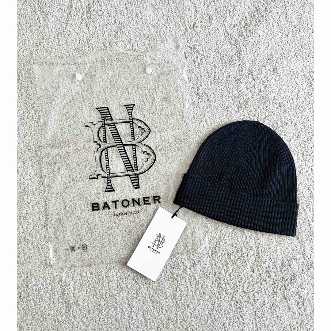 BATONER  SOLID WOOL KNIT CAP バトナー ニット帽帽子