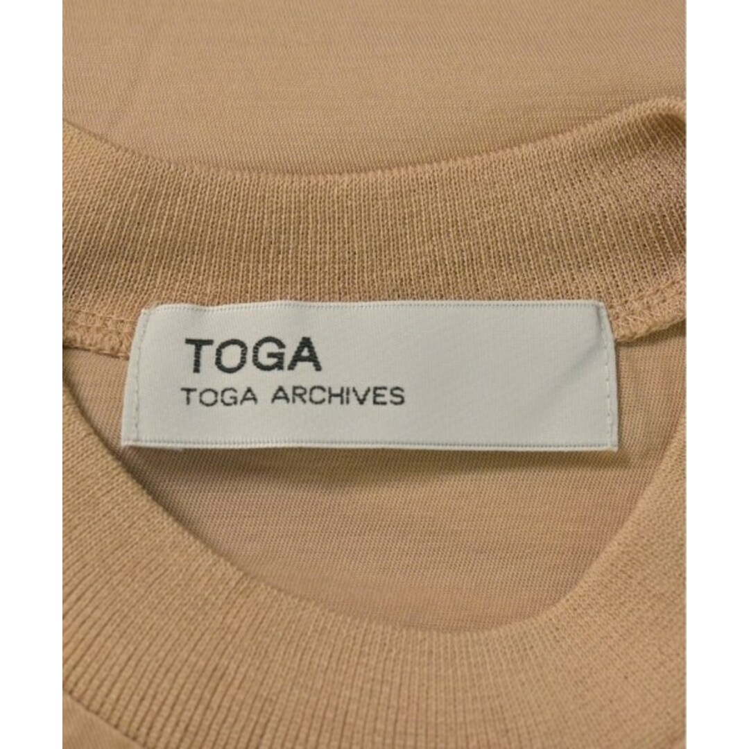 TOGA(トーガ)のTOGA トーガ ノースリーブ M ベージュ 【古着】【中古】 レディースのトップス(タンクトップ)の商品写真