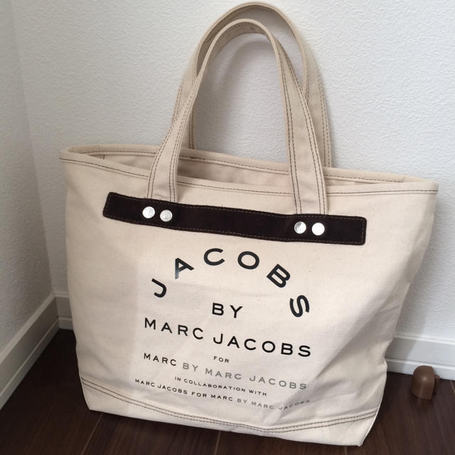 美品☆MARC BY MARC JACOBS キャンパストートバッグ