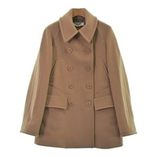 ステラマッカートニー(Stella McCartney)のSTELLA McCARTNEY ピーコート 36(XS位) ベージュ 【古着】【中古】(ピーコート)