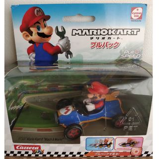 ニンテンドウ(任天堂)のマリオカート　マリオ　プルバック(ミニカー)