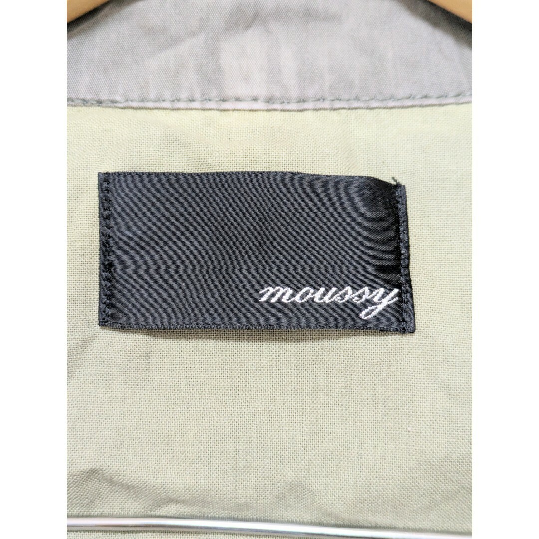 moussy(マウジー)のmoussy　マウジー　モッズコート　2　カーキ　フード　ミリタリー　春秋 レディースのジャケット/アウター(モッズコート)の商品写真