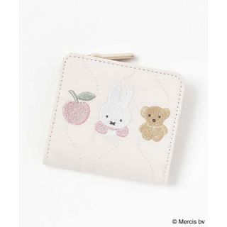 ミッフィー(miffy)のミッフィーキルティング2つ折り財(財布)