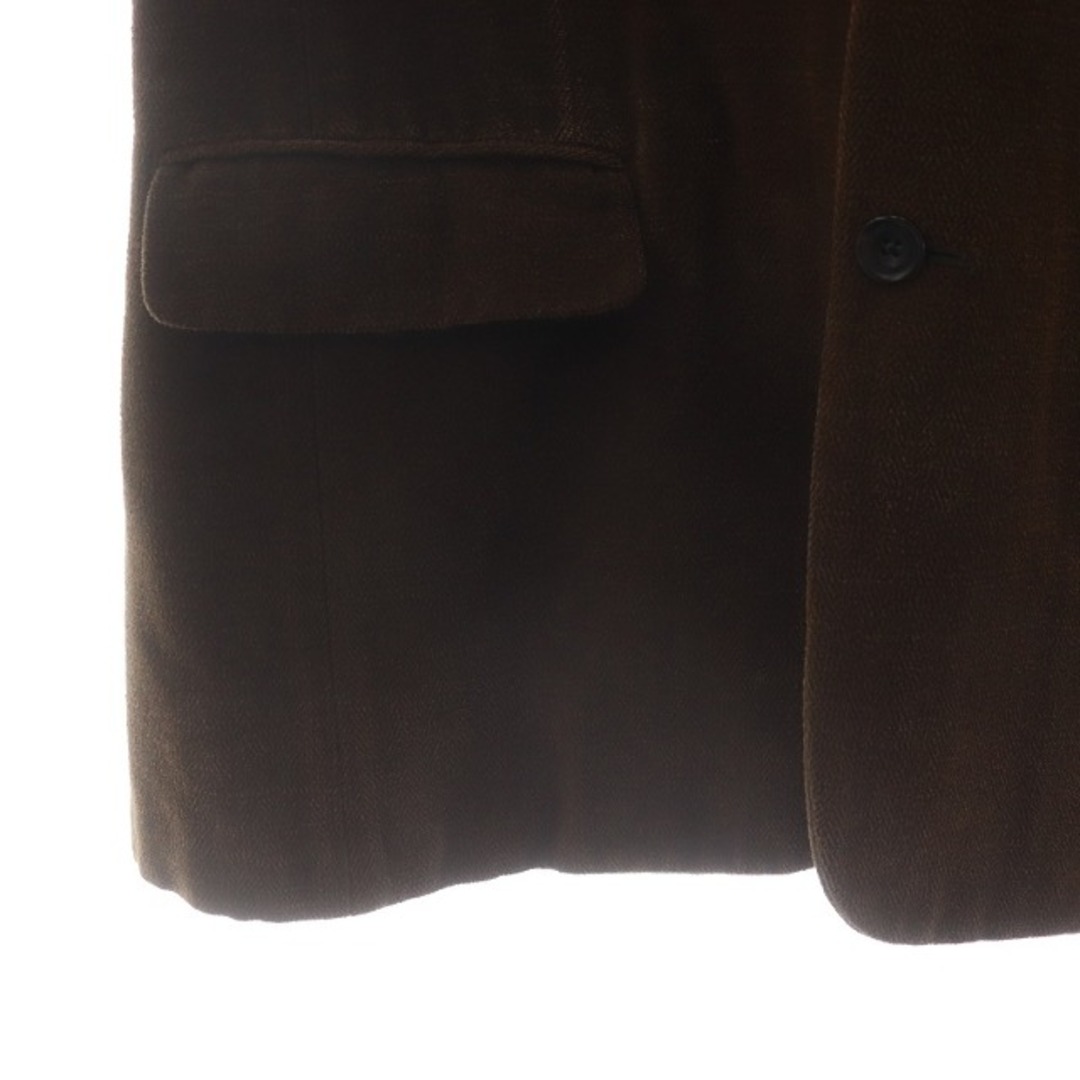 Paul Stuart(ポールスチュアート)のPAUL STUART テーラードジャケット シングル 3B ウール混 L 茶 メンズのジャケット/アウター(テーラードジャケット)の商品写真