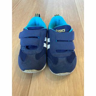 asics 幼児用靴　14.5cm 青(スニーカー)