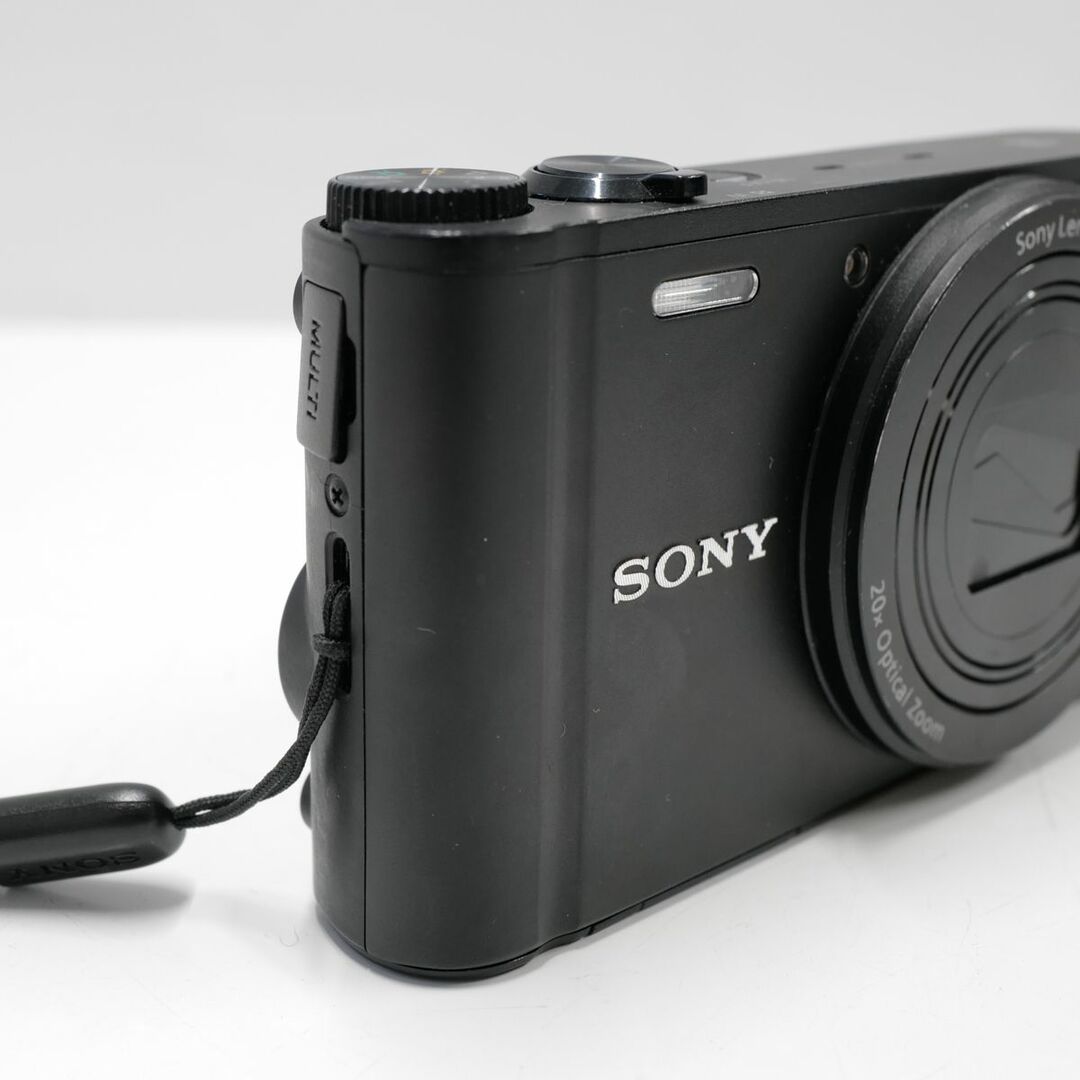 DSC-WX350 SONY Cyber-Shot USED美品 デジタルカメラ 本体＋バッテリー 広角25mm 光学20倍ズーム Wi-Fi  高速AF 完動品 中古 CP5565