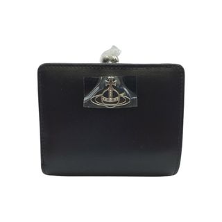 Vivienne Westwood - ◎◎Vivienne Westwood ヴィヴィアン・ウエストウッド 財布 二つ折り がま口 51010020 ブラック