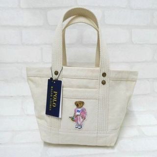 ポロラルフローレン(POLO RALPH LAUREN)のポロ ラルフローレン ポロベア ミニ キャンバス トートバッグ ピクニック (トートバッグ)