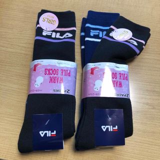 フィラ(FILA)の19 20 21 ハイソックス　女の子　フィラ　パイル(靴下/タイツ)