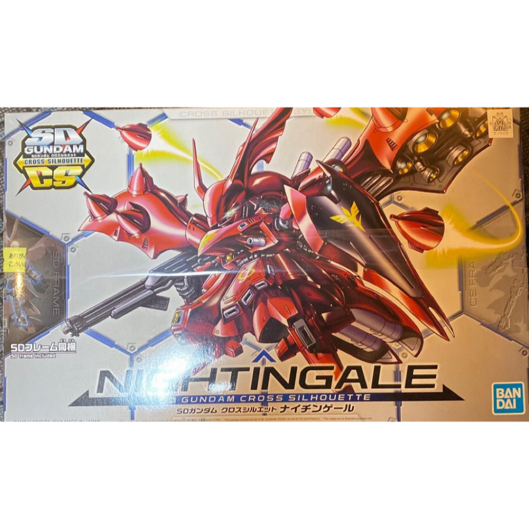 BANDAI(バンダイ)のSDクロスシルエット(SDCS)　ナイチンゲール　ガンプラ 完成品 エンタメ/ホビーのおもちゃ/ぬいぐるみ(プラモデル)の商品写真