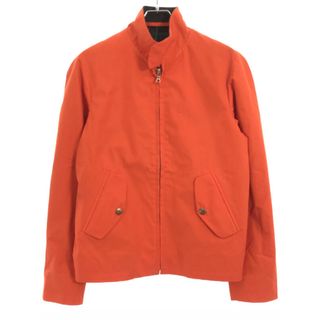 Private White V.C. プライベート・ジャック・ホワイト V.C. 16SS Ventile Harrington ジップアップブルゾン オレンジ 2 G15446(ブルゾン)