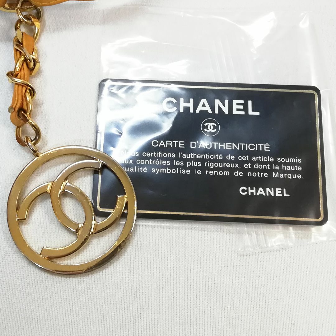 多少シミ【良品/リペア】CHANEL（シャネル）巾着型チェーンショルダー　ラムスキン