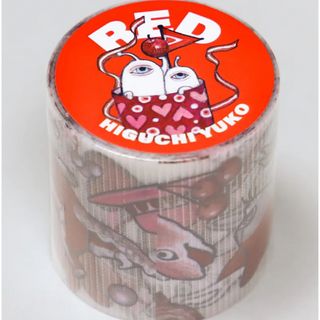 ヒグチユウコ(ヒグチユウコ)の★完売品★養生テープ★ヒグチユウコ★ボリス雑貨店★RED(テープ/マスキングテープ)