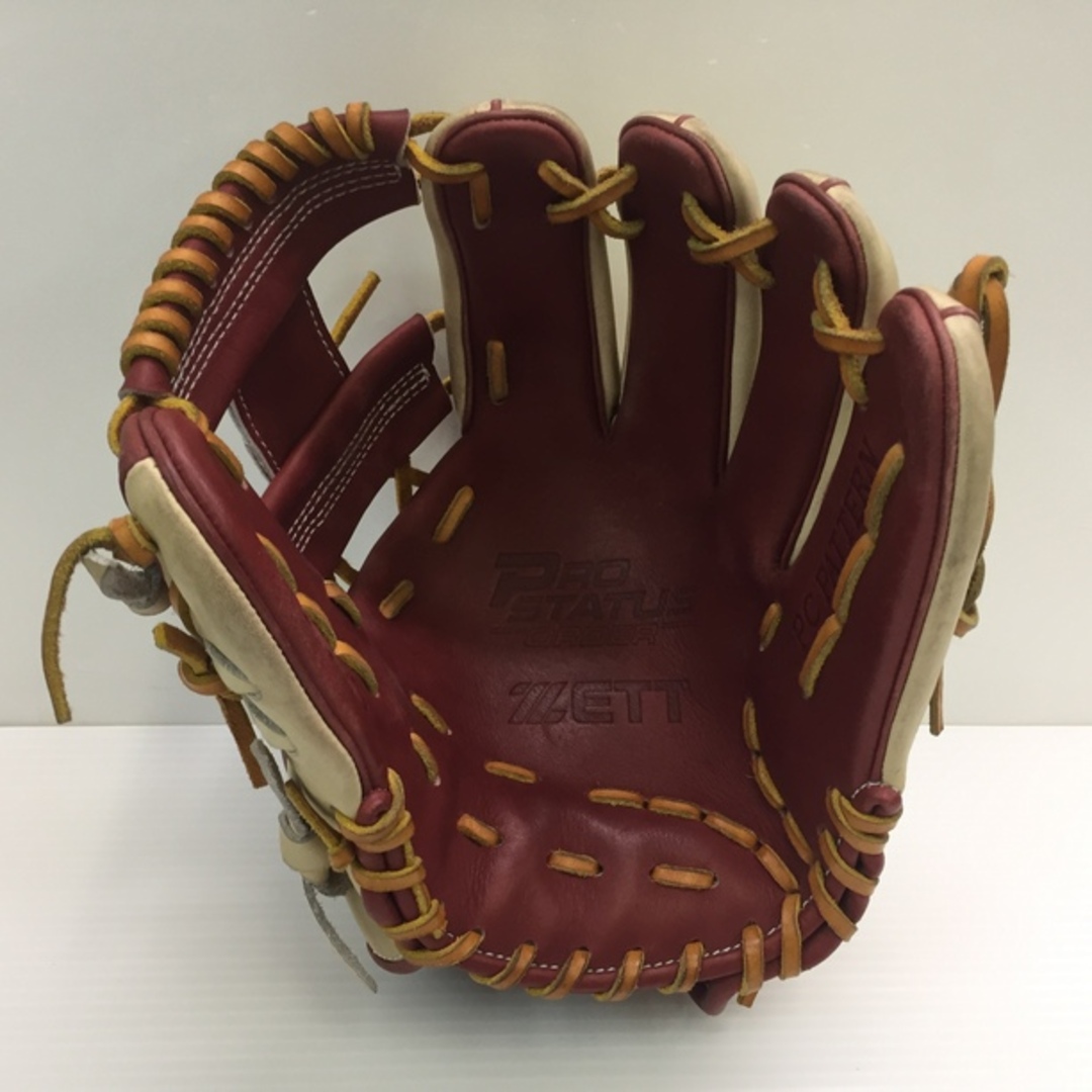 中古品 ゼット ZETT プロステイタス 軟式 内野手用オーダー 中古品 ゼット ZETT プロステイタス 軟式 内野手用オーダー