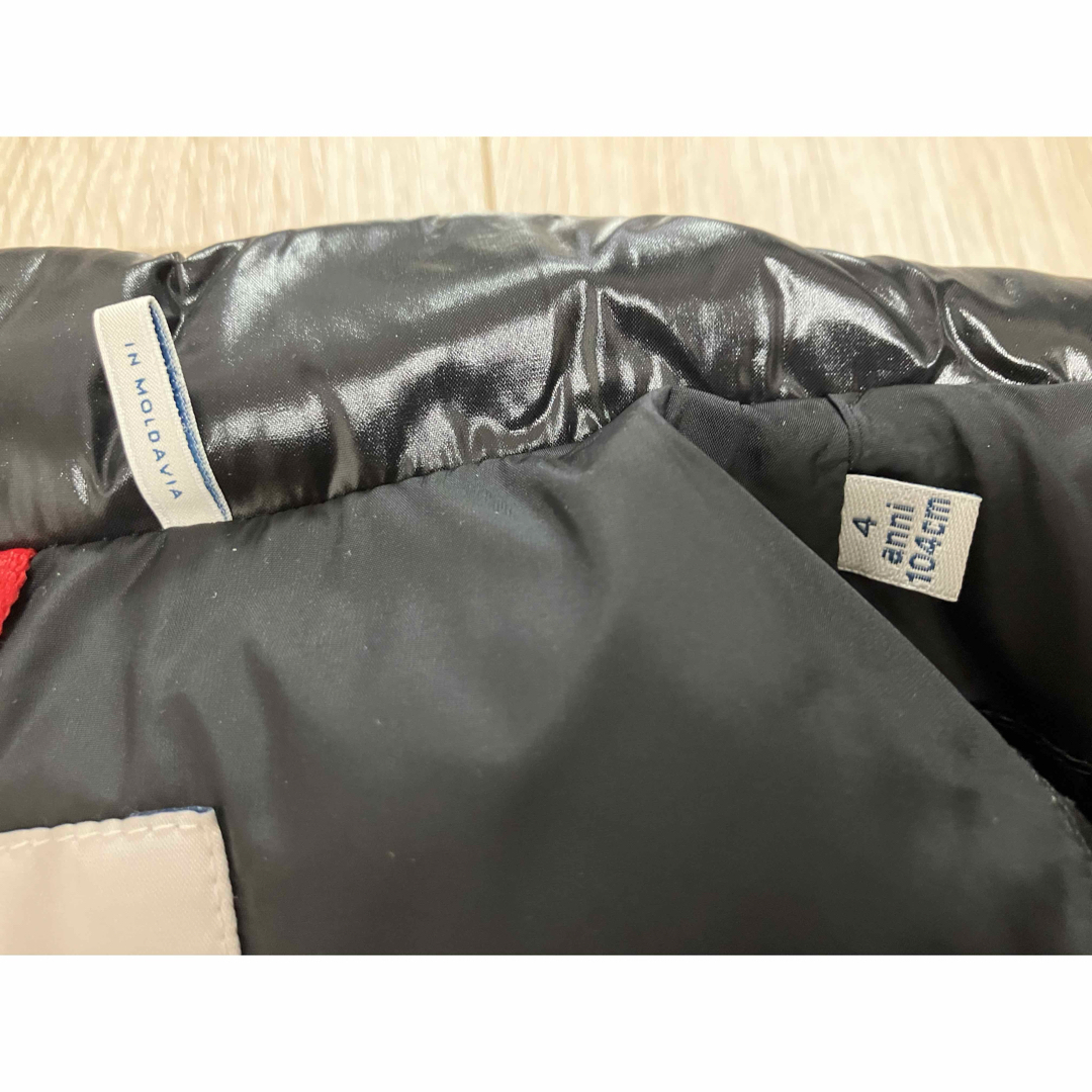 約335cm着丈MONCLER KIDS ダウンベスト 104cm