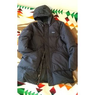 PATAGONIA パタゴニア ロングダウンコート ダウンジャケット レディース 28475F6 オレンジ375センチ袖丈