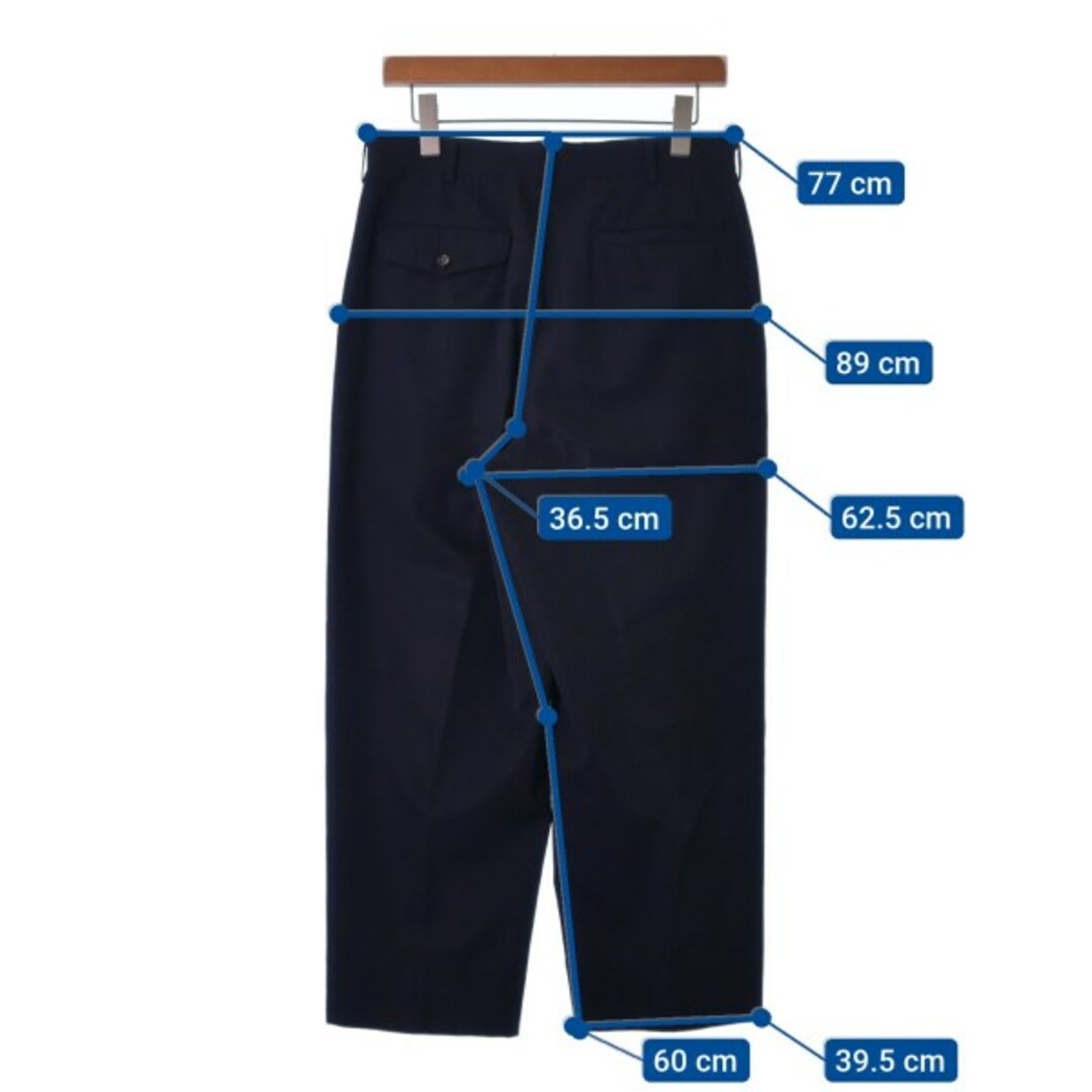 COMME des GARCONS HOMME スラックス -(M位) 紺 【古着】 COMME des GARCONS HOMME スラックス -(M位) 紺 【古着】