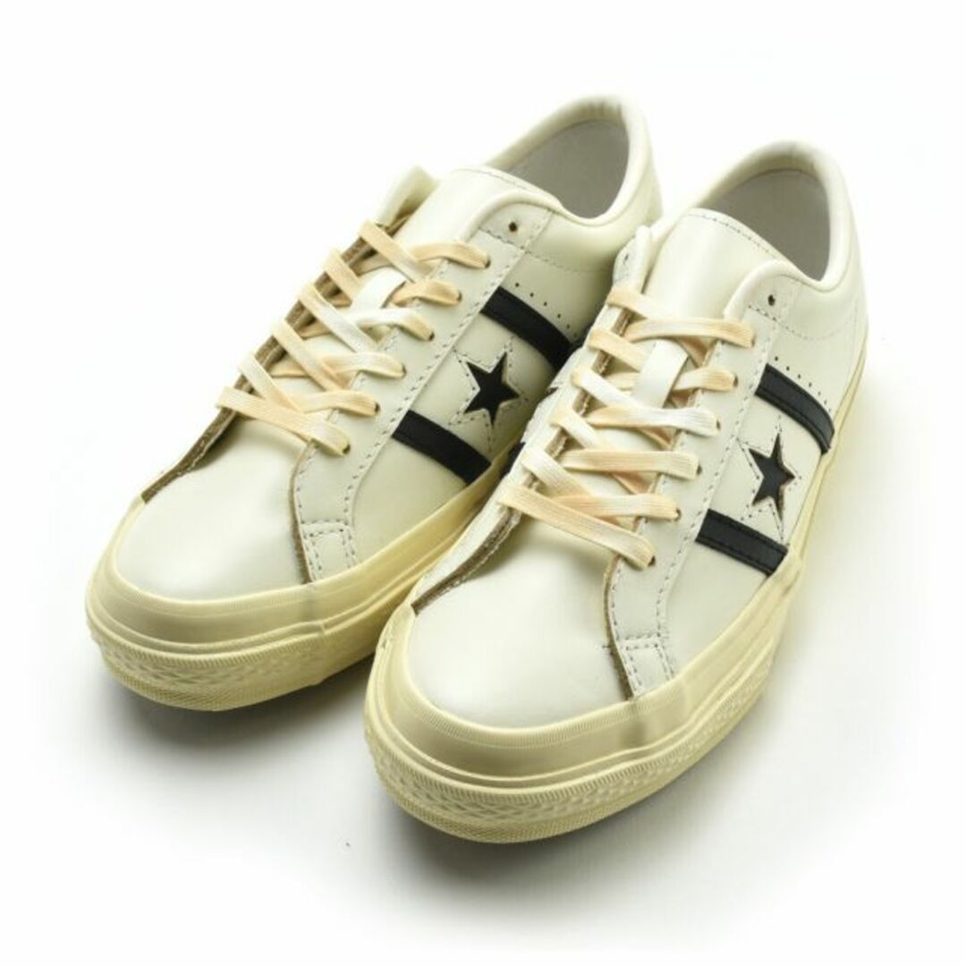 CONVERSE(コンバース)の【WHITE】コンバース スター＆バーズ US レザー メンズ スニーカー ローカット ホワイト 白 CONVERSE STAR&BARS US LEATHER【送料無料】 メンズの靴/シューズ(スニーカー)の商品写真