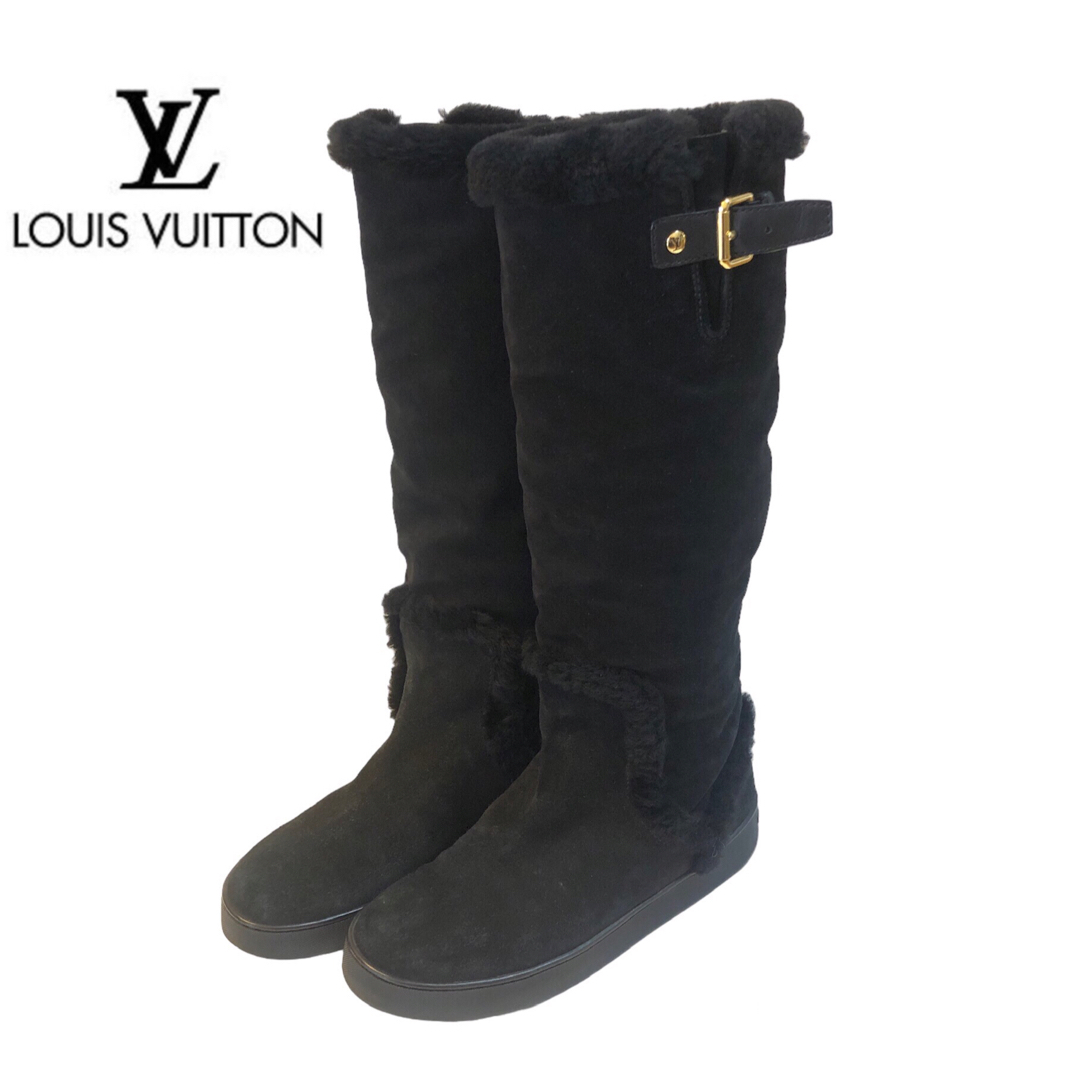 LOUIS VUITTON - LOUIS VUITTON ルイヴィトン スエード ムートン LOUIS VUITTON - LOUIS VUITTON ルイヴィトン スエード ムートン